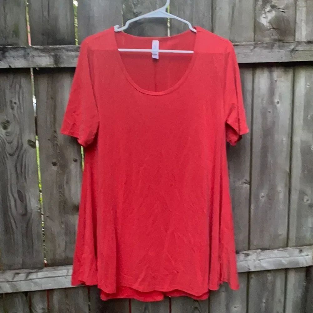 Lularoe Orange tunic sz. M